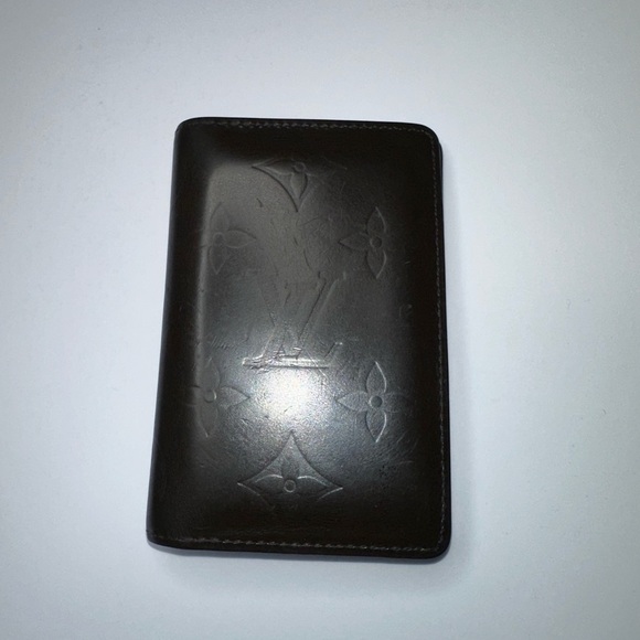 Louis Vuitton Men’s Credit Card Holder Vernis Leather Brown. Serial number incl - Picture 2 of 7